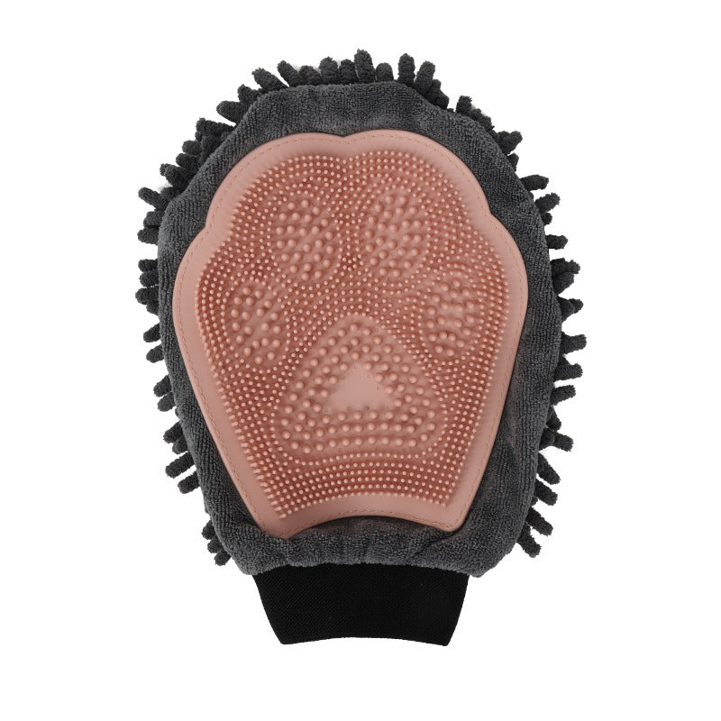 PawVenture 2‑in‑1 Self‑Cleaning Pet Grooming Glove