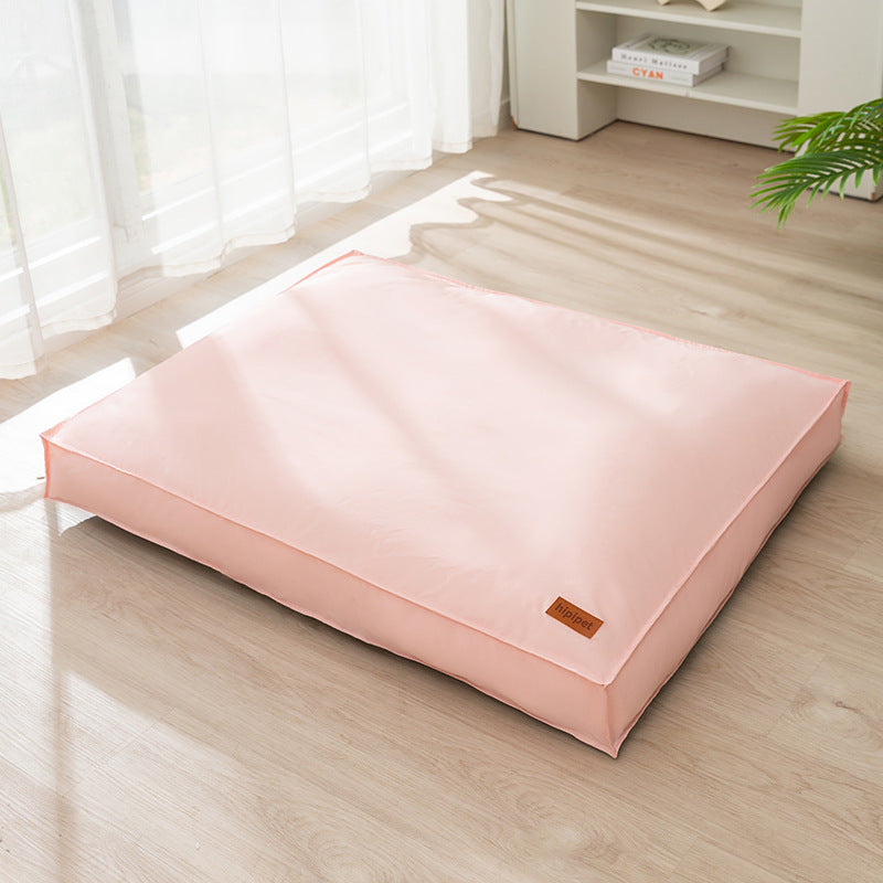 Kimpets Ultra Plush Orthopedic Foam Dog Bed – Removable Faux-Fur Cover & Waterproof Base