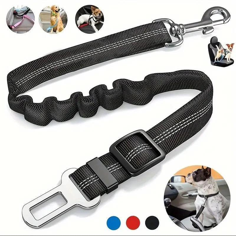 PawVenture Premium Car Safety Harness & Seat Belt for Dogs & Cats