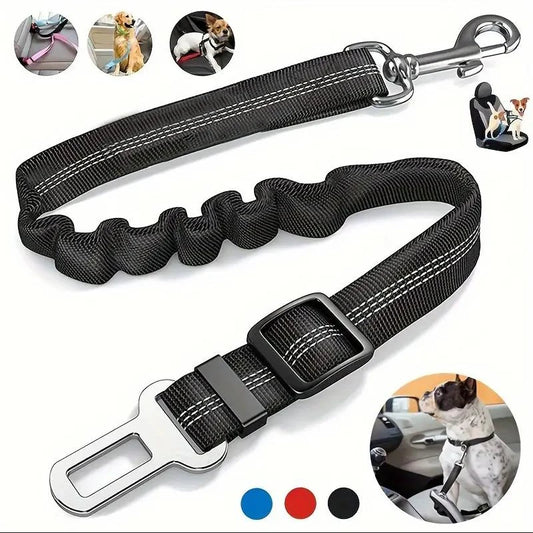 PawVenture Premium Car Safety Harness & Seat Belt for Dogs & Cats