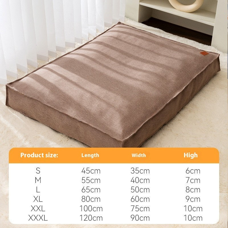 Kimpets Ultra Plush Orthopedic Foam Dog Bed – Removable Faux-Fur Cover & Waterproof Base
