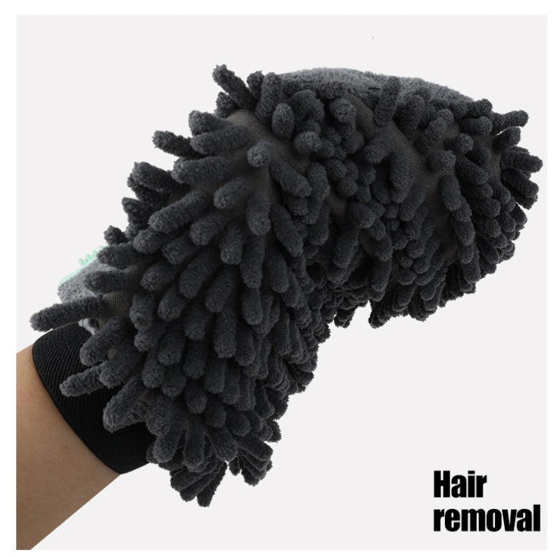 PawVenture 2‑in‑1 Self‑Cleaning Pet Grooming Glove