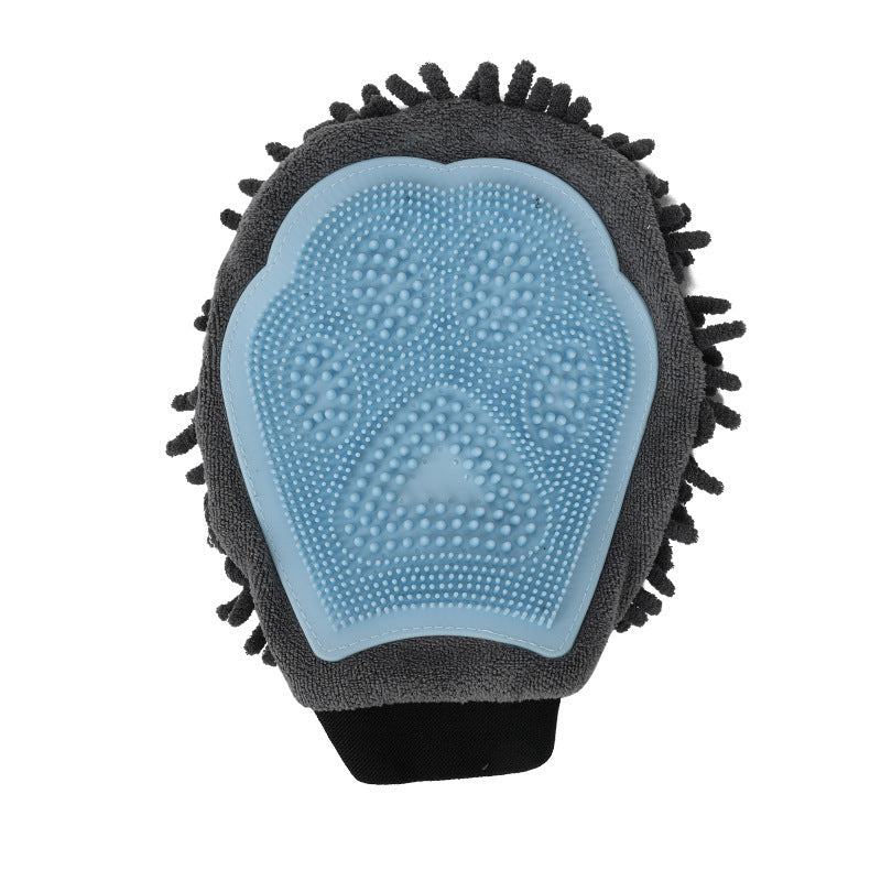 PawVenture 2‑in‑1 Self‑Cleaning Pet Grooming Glove